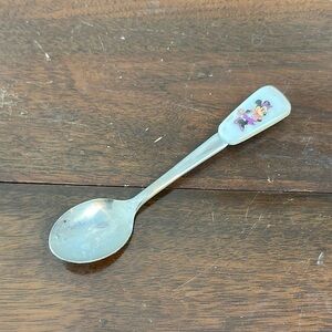 Disney Vintage Minnie Mouse Stainless Steel Spoon with Minnie Handle